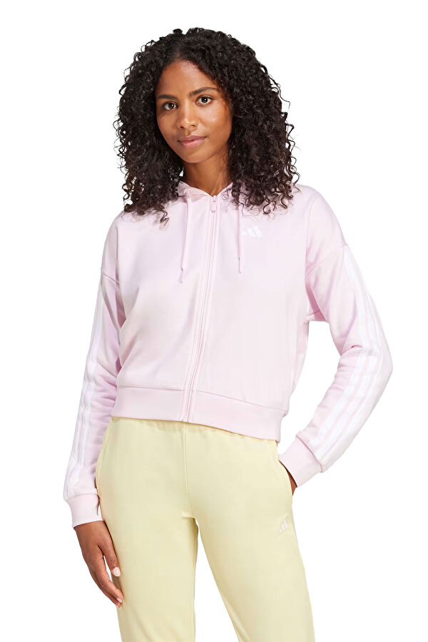 adidas W 3S FT FZ HD L PINK Woman 448