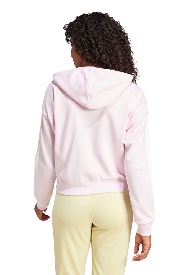adidas W 3S FT FZ HD L PINK Woman 448