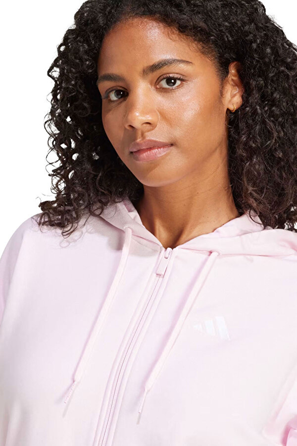 adidas W 3S FT FZ HD L PINK Woman 448