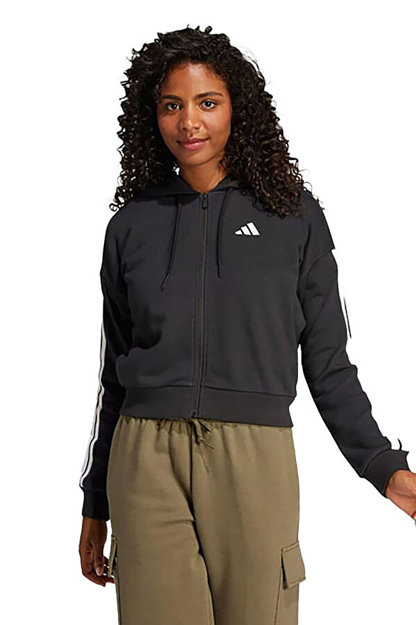 adidas W 3S FT FZ HD BLACK Woman 448