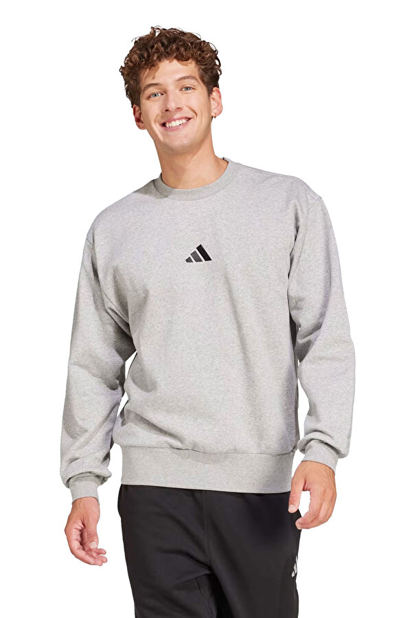 adidas Adidas M Feelcozy Swt Серый Мужчина Джемпер