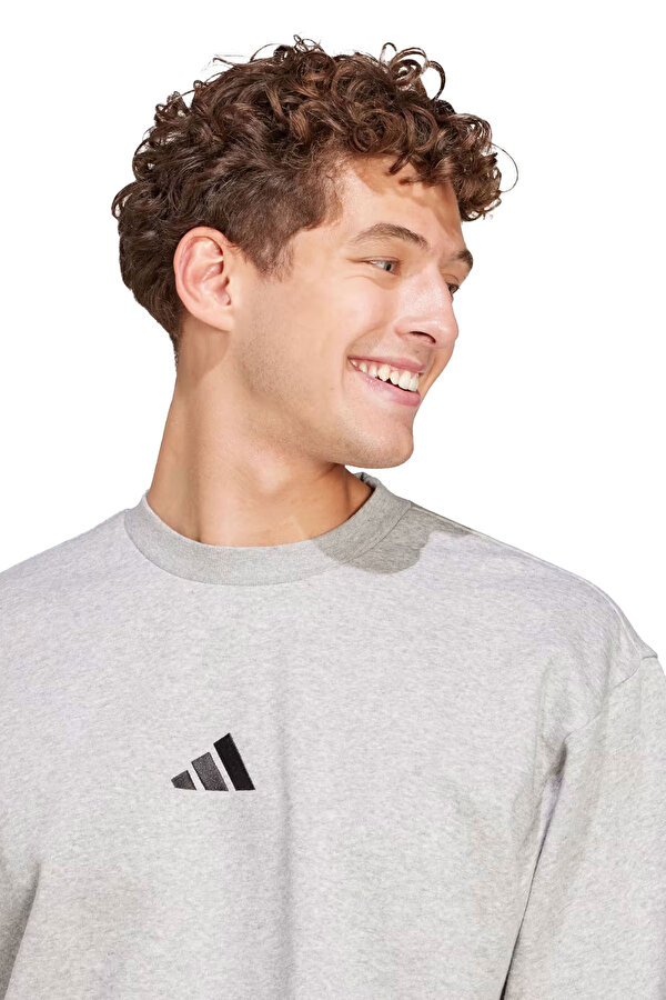 adidas Adidas M Feelcozy Swt Серый Мужчина Джемпер