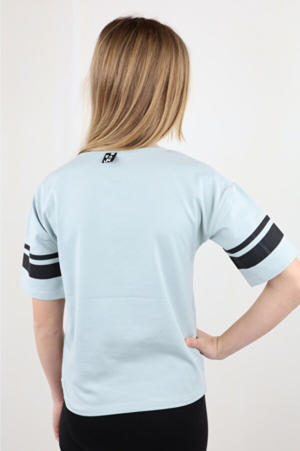 Toontoy Kids Toontoy Kız Çocuk Baskılı Tişört