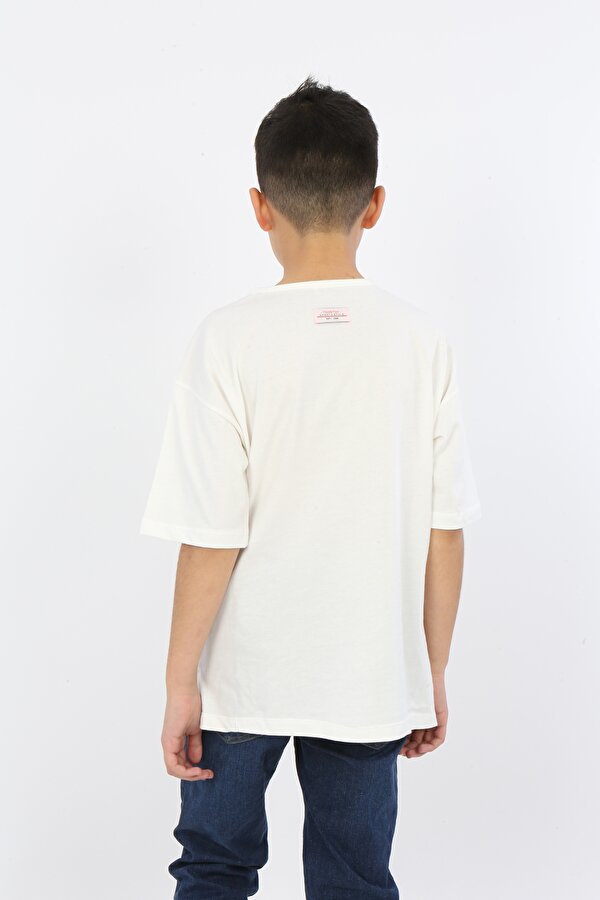 Toontoy Kids Toontoy Erkek Çocuk Göğsü Cepli Tişört