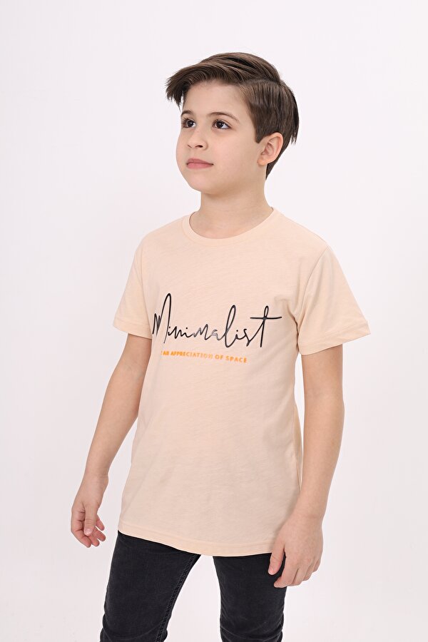 Toontoy Kids Toontoy Erkek Çocuk Baskılı Tişört