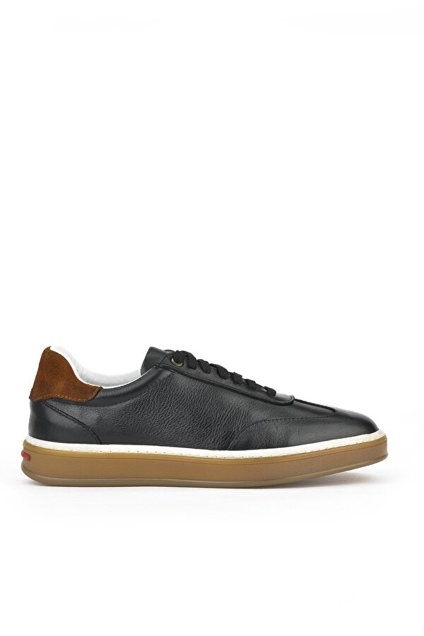 Ziya Erkek Hakiki Deri Sneaker 151983Z1403 Siyah