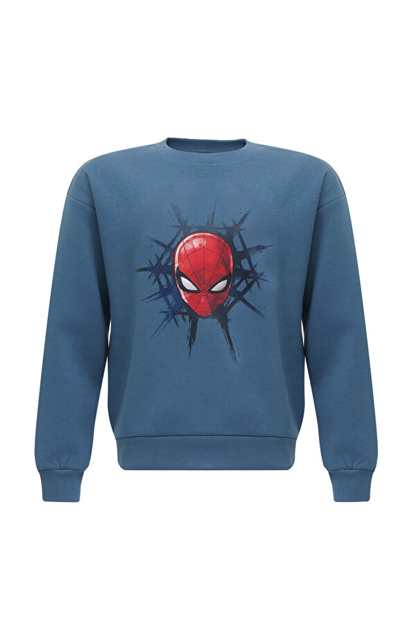 Lumberjack KL SPIDERMAN 16GFB310 4PR İndigo Erkek Çocuk Sweatshirt