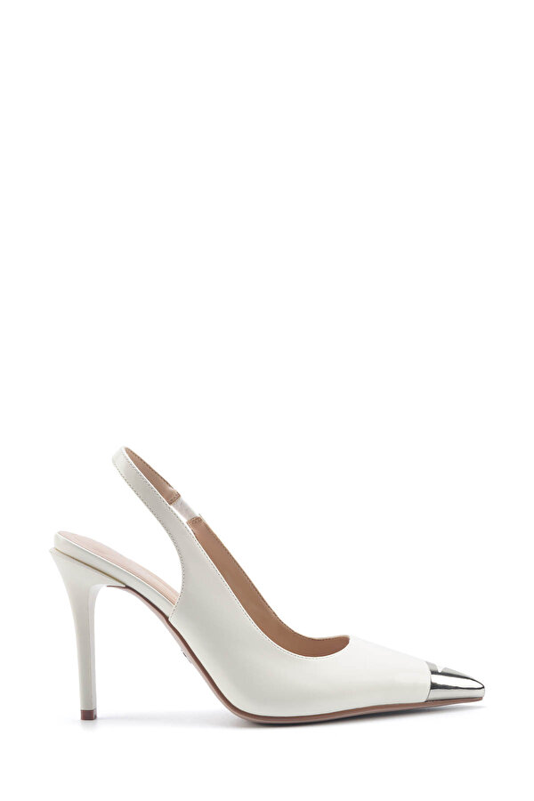 Nine West DAISI 5FX Bej Kadın Topuklu Ayakkabı