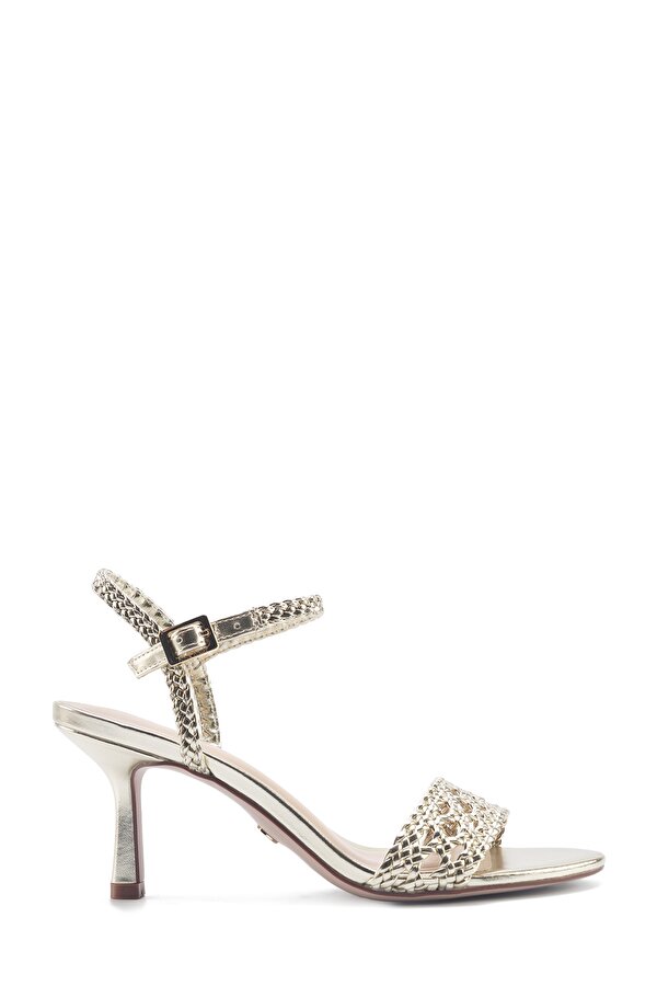 Nine West LAMARTA 5FX Altın Kadın Topuklu Sandalet