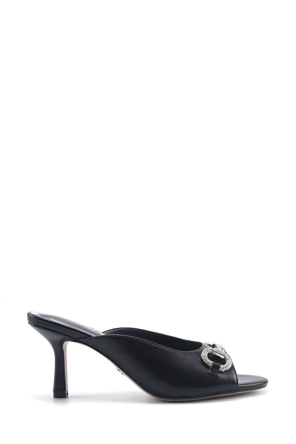 Nine West LAMASTA 5FX Siyah Kadın Topuklu Terlik