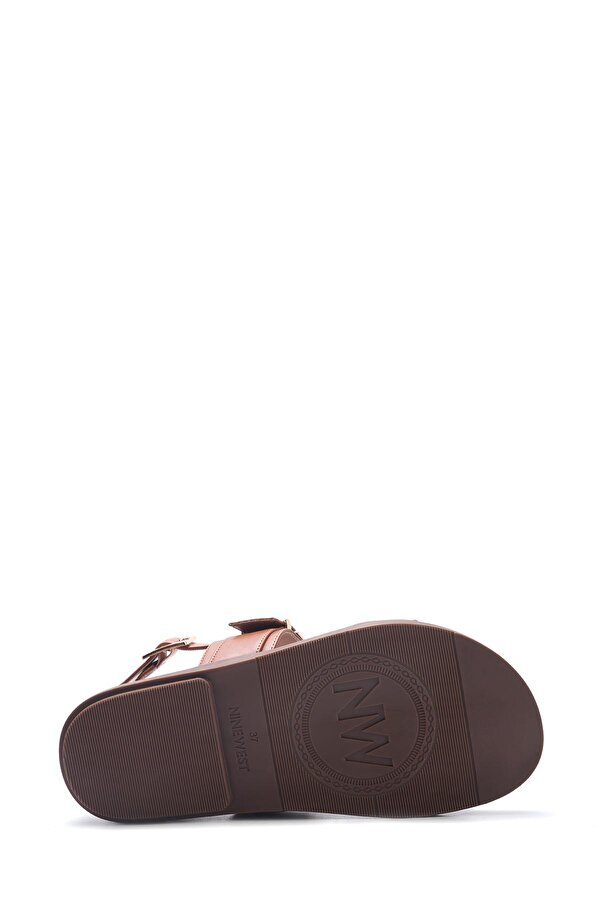 Nine West HELLA 5FX Taba Kadın Düz Sandalet
