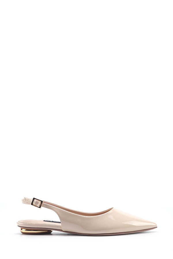 Nine West LILIA 5FX Krem Kadın Babet