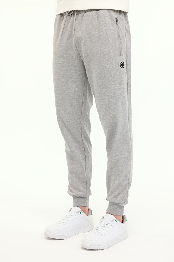 Lumberjack MB CT107 JOGGER 5FX GRI MELANJ Erkek Eşofman Altı