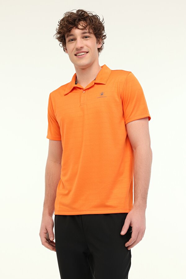 Lumberjack MB CT461 SHERMAN T-SH 5FX Turuncu Erkek Kısa Kol T-Shirt