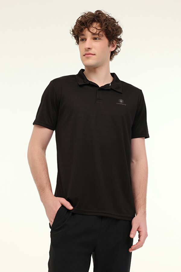 Lumberjack MB CT461 SHERMAN T-SH 5FX Siyah Erkek Kısa Kol T-Shirt