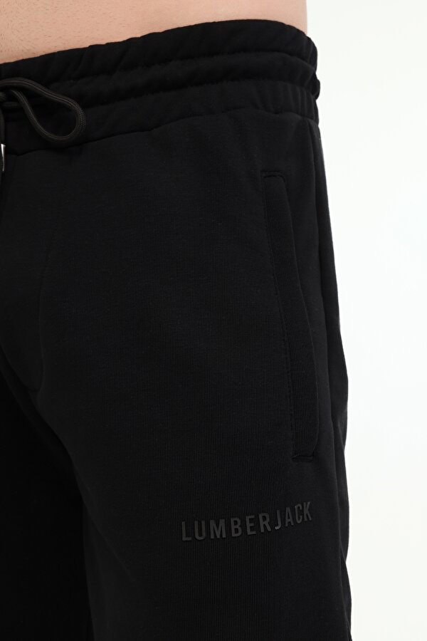 Lumberjack MB ROS 22HS111 5FX Siyah Erkek Eşofman Altı