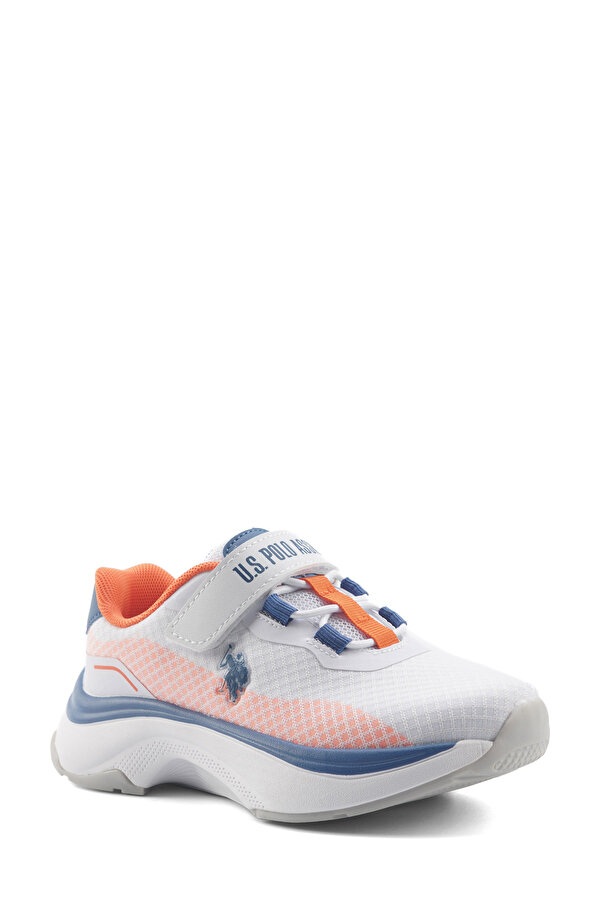 U.S. Polo Assn. ELEMENT JR 5FX Beyaz Erkek Çocuk Spor Ayakkabı
