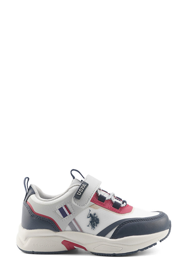 U.S. Polo Assn. SUSE 5FX Beyaz Erkek Çocuk Spor Ayakkabı