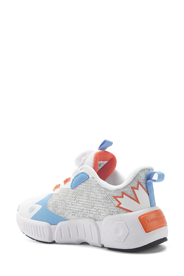 T-REX 5FX Beyaz Erkek Çocuk Sneaker - Görsel 4