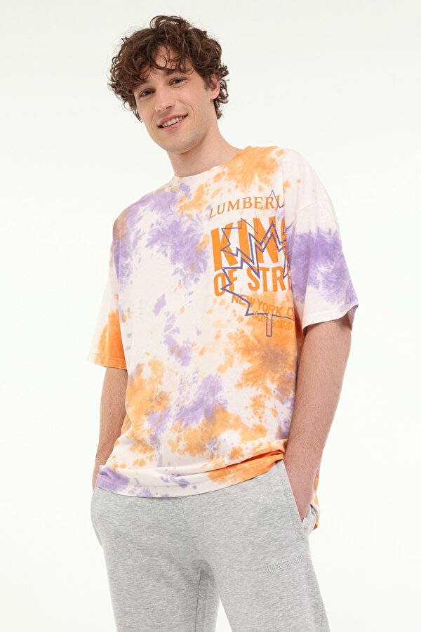 Lumberjack ML FRANCO 11FF25 5FX Ekru Erkek Kısa Kol T-Shirt