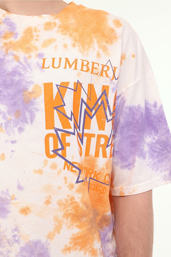 Lumberjack ML FRANCO 11FF25 5FX Ekru Erkek Kısa Kol T-Shirt