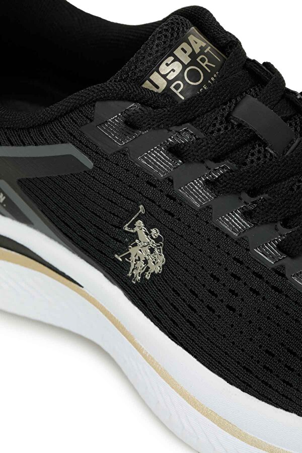 U.S. Polo Assn. GENESIS WMN 5FX Siyah Kadın Koşu Ayakkabısı
