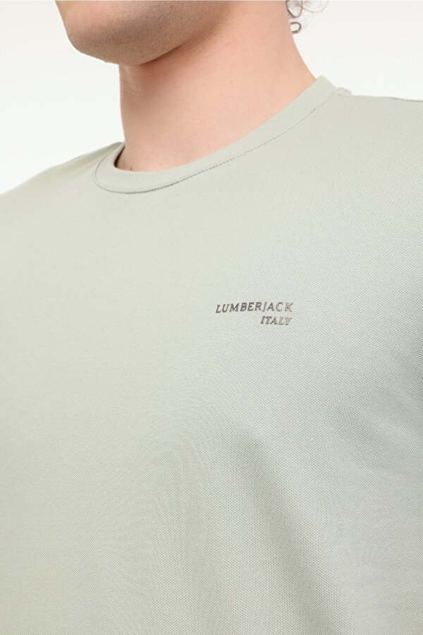 Lumberjack ML LEAN 11ITL1112 5FX Mint Erkek Kısa Kol T-Shirt