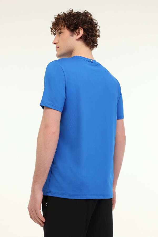 Lumberjack ML RENATO 11ITL1019 5FX Saks Erkek Kısa Kol T-Shirt