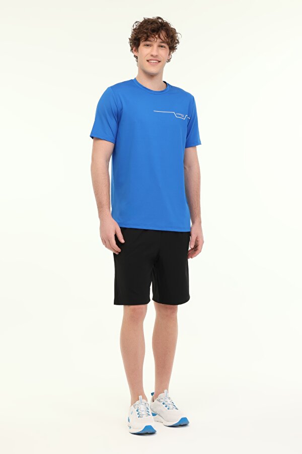 Lumberjack ML RENATO 11ITL1019 5FX Saks Erkek Kısa Kol T-Shirt