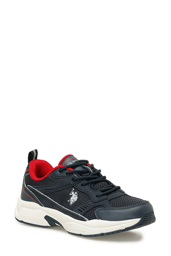 U.S. Polo Assn. KREZ GR 5FX Lacivert Erkek Çocuk Spor Ayakkabı