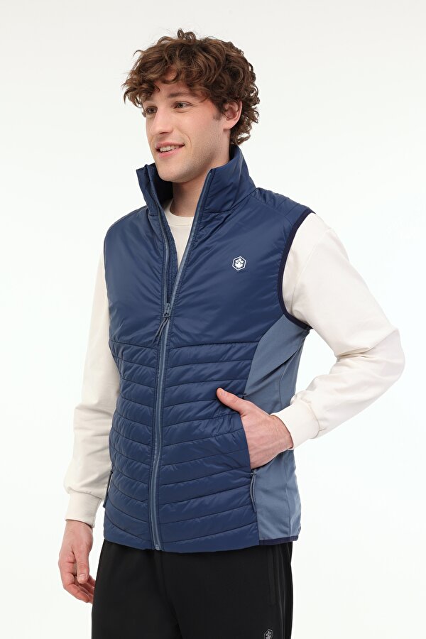Lumberjack ML 4GTHT061 5FX Mavi Erkek Yelek