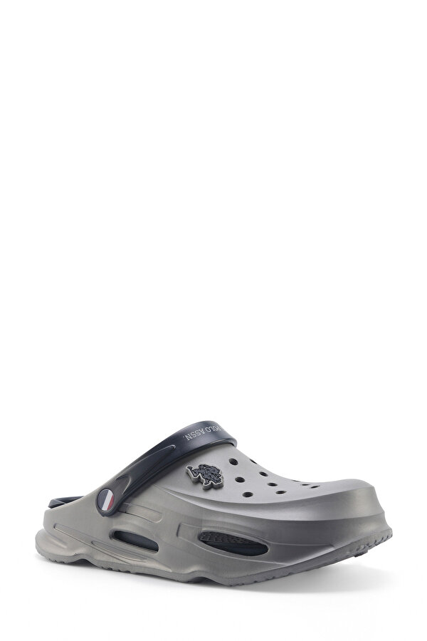U.S. Polo Assn. CONS 5FX GRI Erkek Terlik