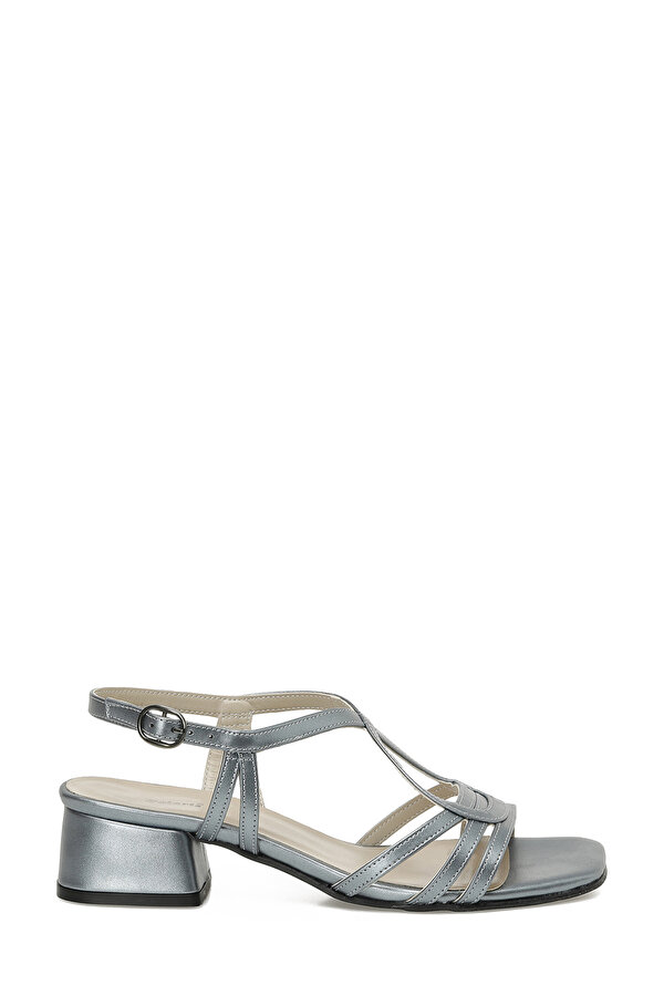 Polaris 325077.Z 5FX Mavi Kadın Topuklu Sandalet