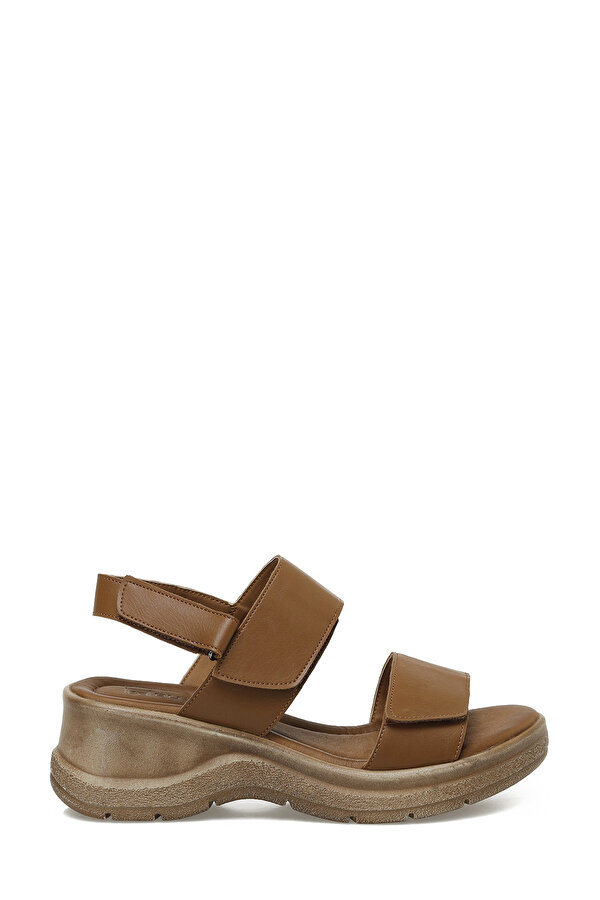 Butigo 25S-271 5FX Taba Kadın Dolgu Topuk Sandalet