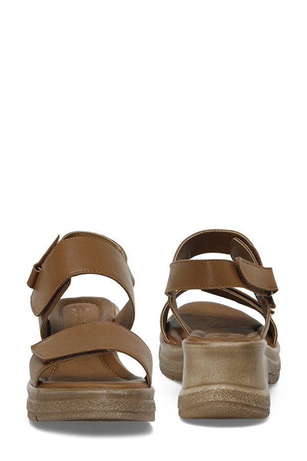 Butigo 25S-271 5FX Taba Kadın Dolgu Topuk Sandalet