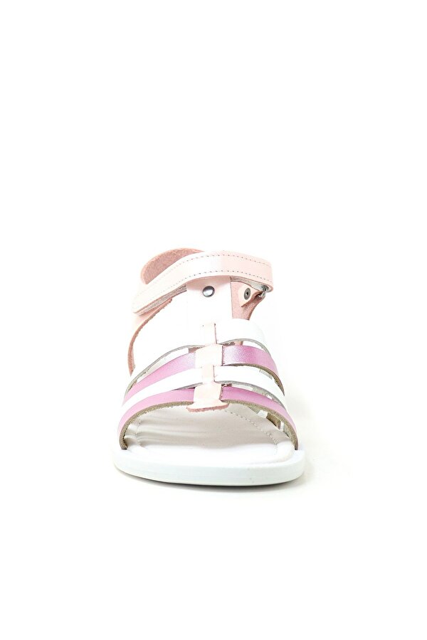 Hapshoe Kids Artico Bellini Hakiki Deri Vaketa Pudra Pembe Kız Çocuk Sandalet