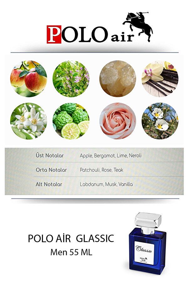 Polo Air Erkek Metal Kol Saati Ve Parfüm Seti Hediyelik Kutusunda Kombin Siyah Renk Pl-0949e1