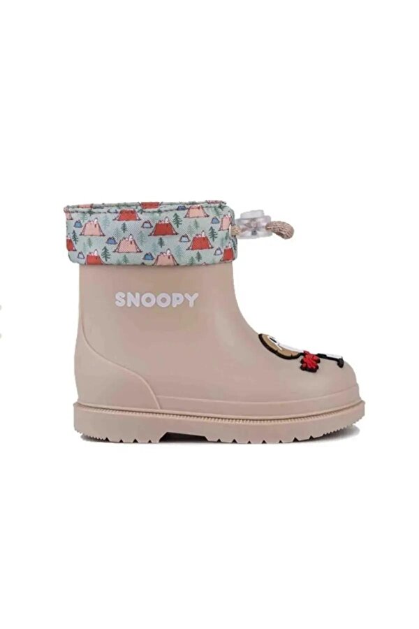 Igor W10277 004 Bimbi Snoopy Bej Çocuk Yağmur Çizmesi
