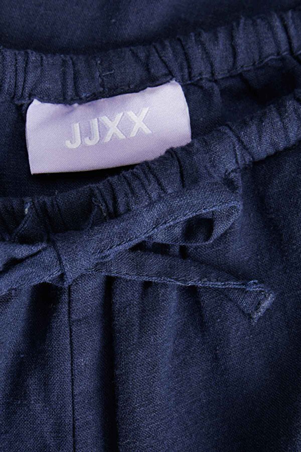 Jjxx JXAVA POPLIN HW SHORTS WV Lacivert Kadın Pantolon