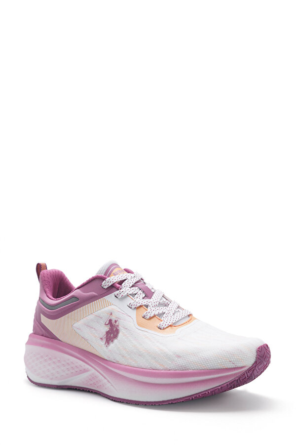 U.S. Polo Assn. COVENTRY 5FX WHITE Woman Running