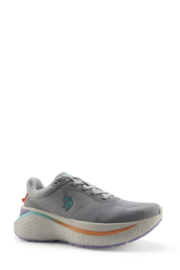 U.S. Polo Assn. TURNER 5FX GRAY Woman Running