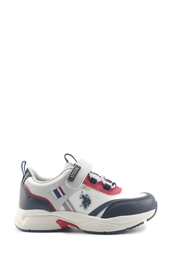 U.S. Polo Assn. SUSE 5FX Beyaz Erkek Çocuk Spor Ayakkabı