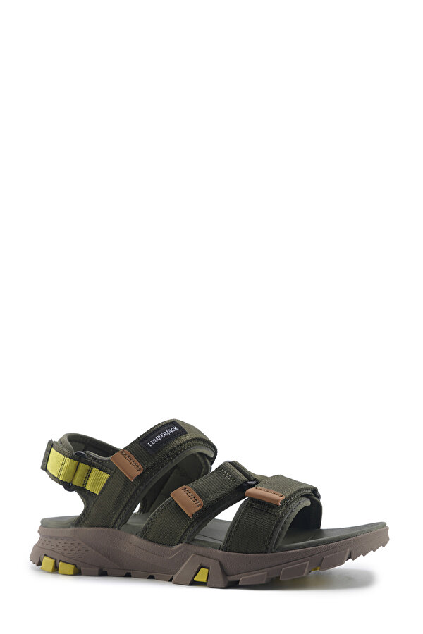 Lumberjack BARLE 5FX Haki Erkek Sandalet