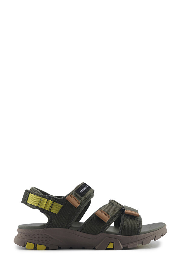 Lumberjack BARLE 5FX Haki Erkek Sandalet