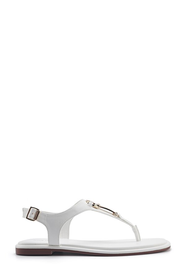 Nine West OPHELIA  5FX Beyaz Kadın Düz Sandalet