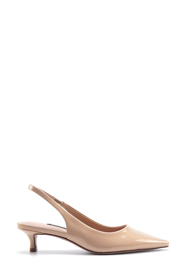Nine West PAMELLA  5FX Bej Kadın Topuklu Ayakkabı