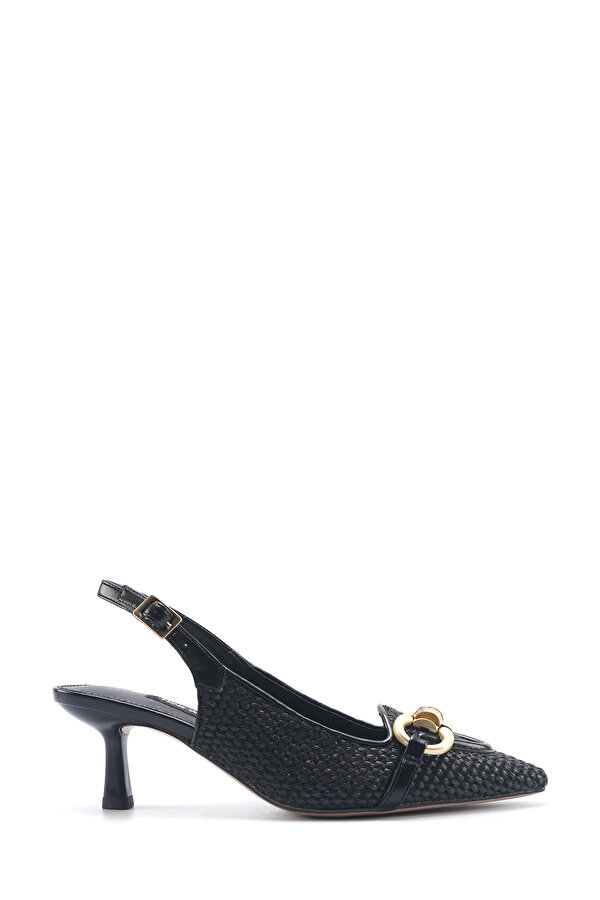 Nine West TUNKA 5FX Siyah Kadın Topuklu Ayakkabı