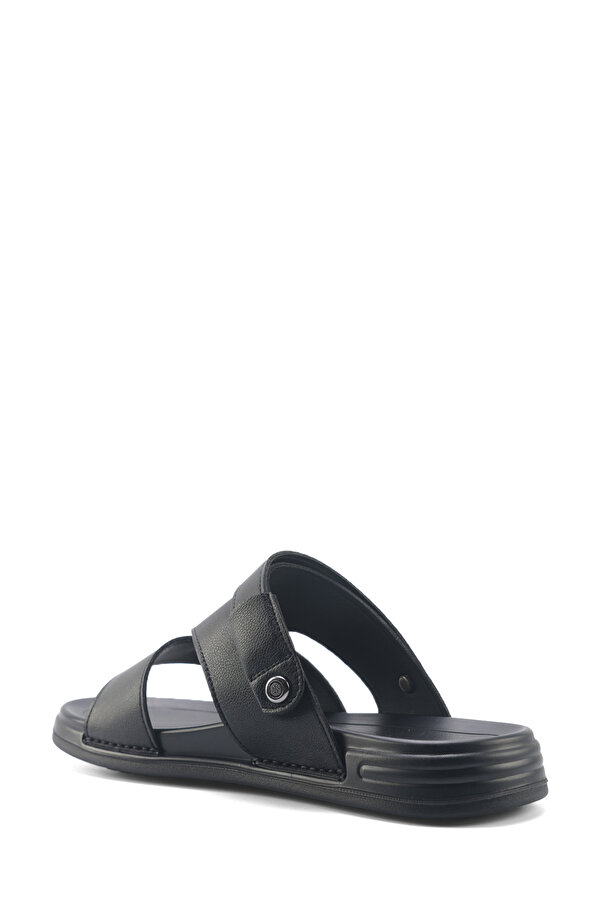 Polaris 408066.M5FX BLACK Man Sandals
