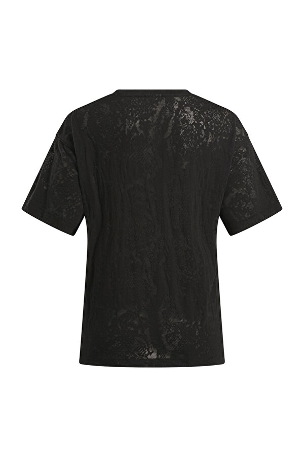 Reebok BURNOUT TEE BLACK Woman 054