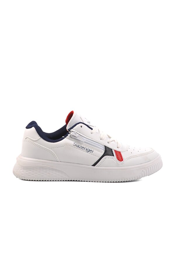 Slazenger Beyaz-Lacivert Kadın Spor Ayakkabı Majority G